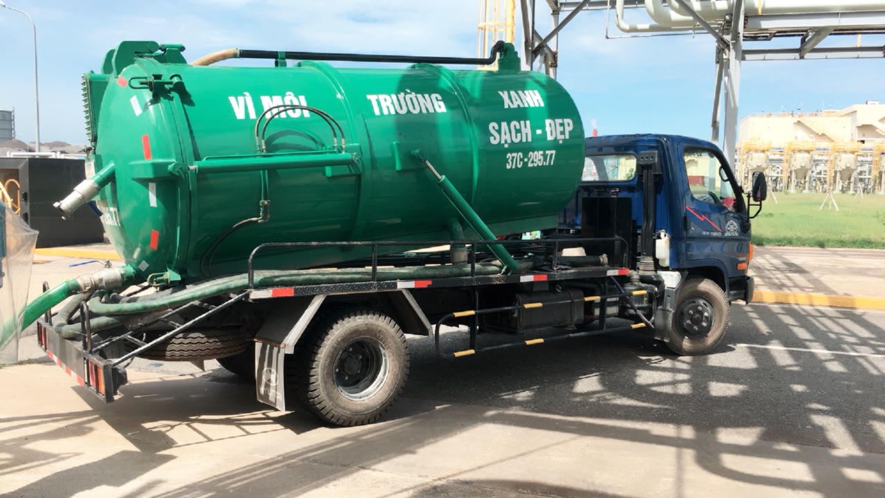 Hút bể phốt toa lét Tại TP Vinh